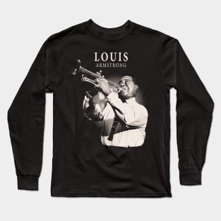 Louis Armstrong Vintage Long Sleeve T-Shirt